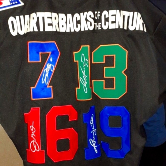 Mitchell and ness quarterbacks orders of the century jersey
